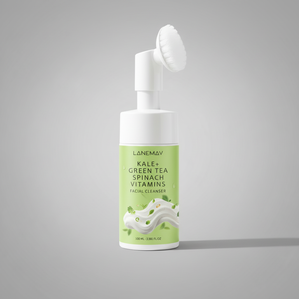 Lanemav Facial Cleanser - Grey background 2