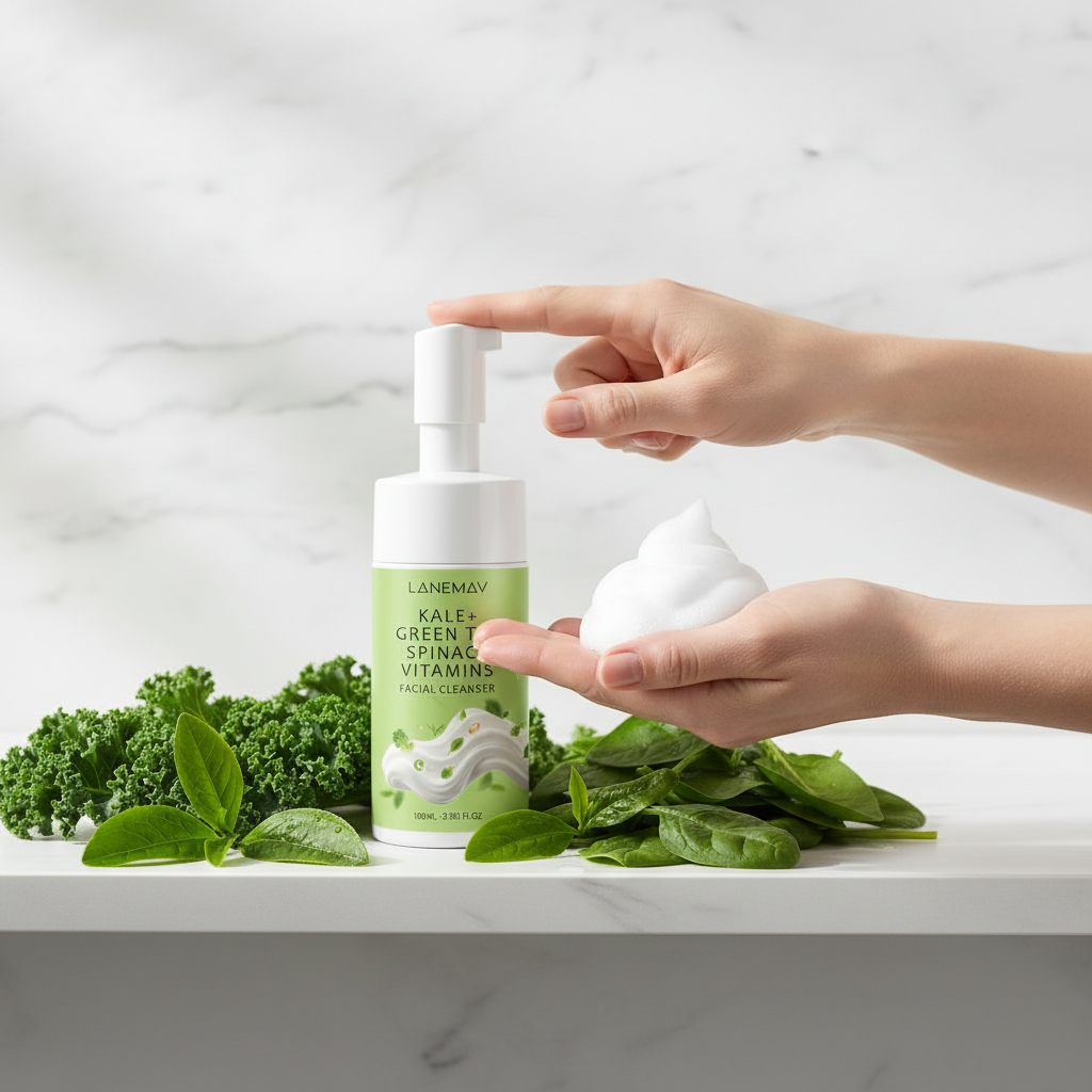 Lanemav Facial Cleanser - Pumping foam