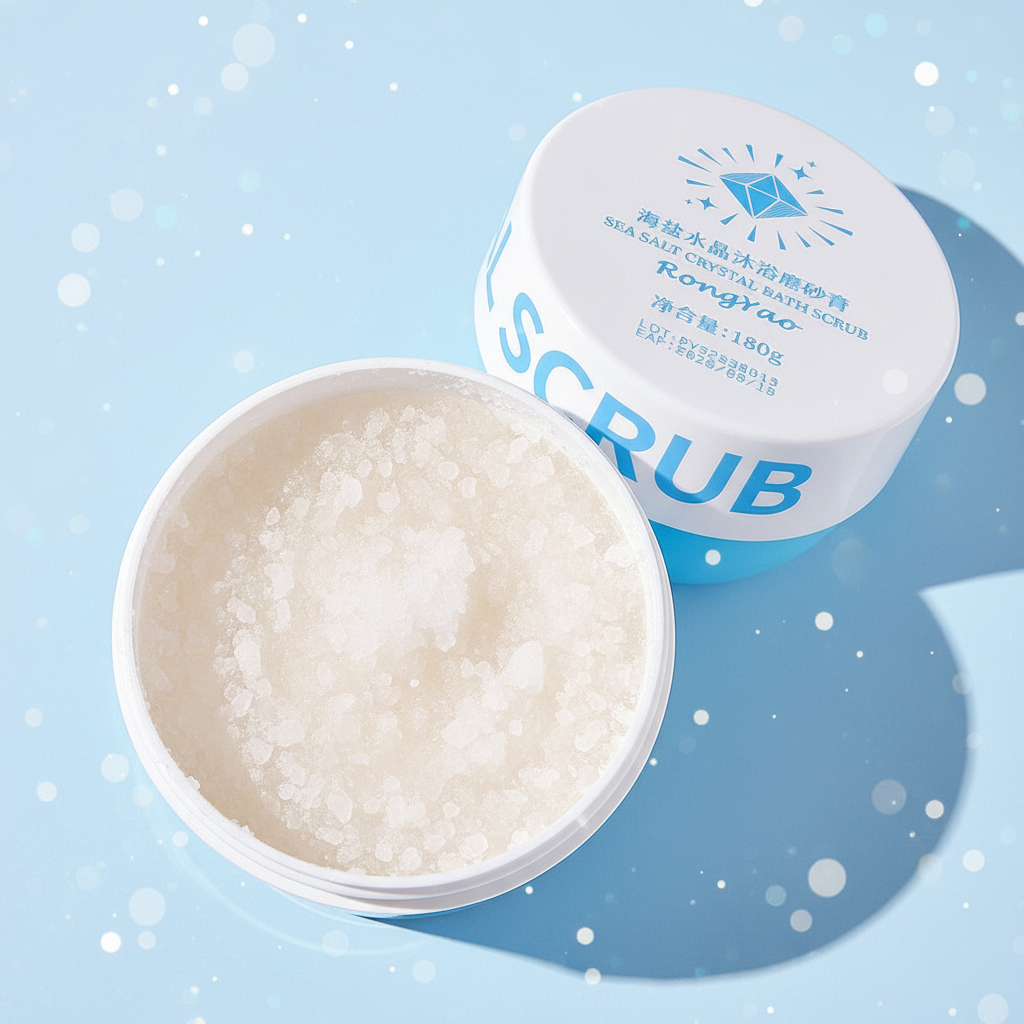 Sea Salt Texture Top View